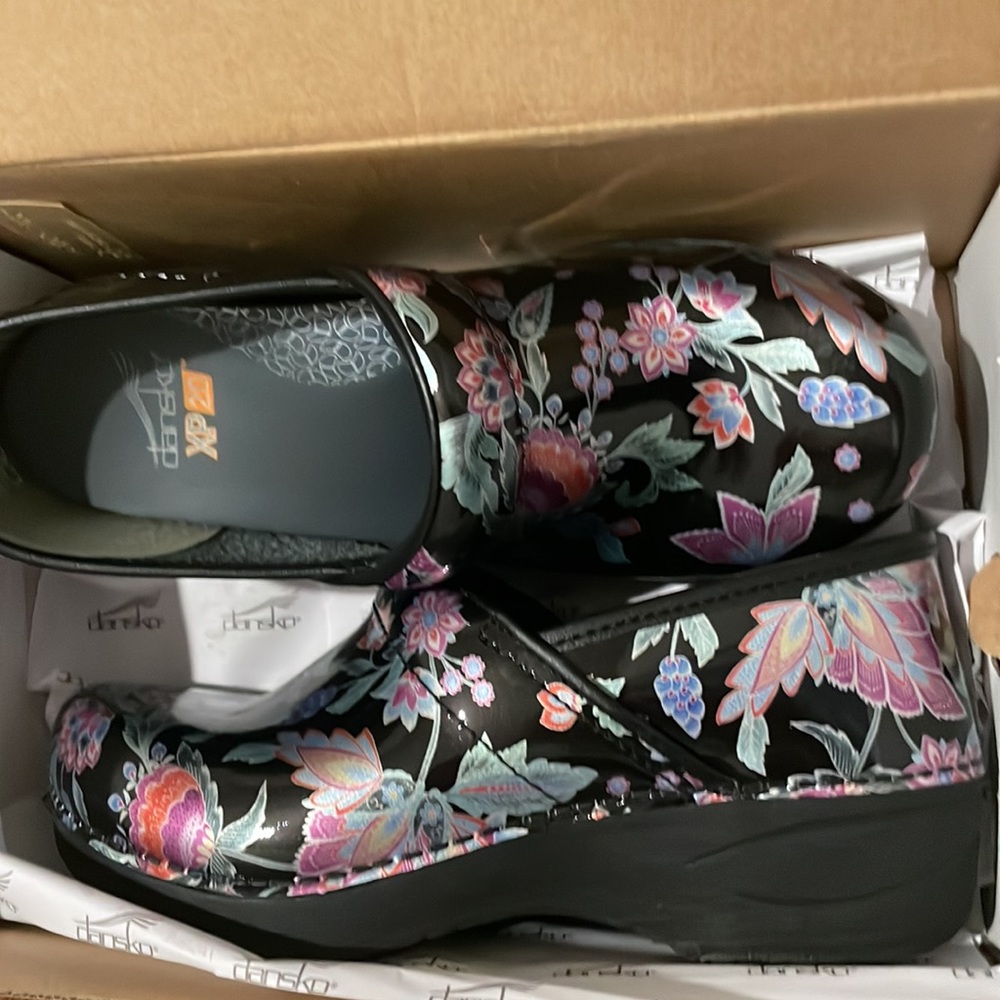 XP 2.0 Patent Paisley Floral Dansko’s